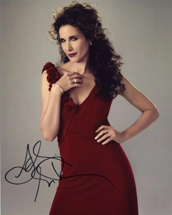 Andie MacDowell autograph