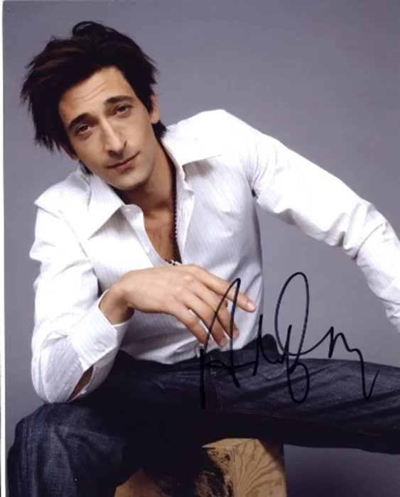 Adrien Brody autograph