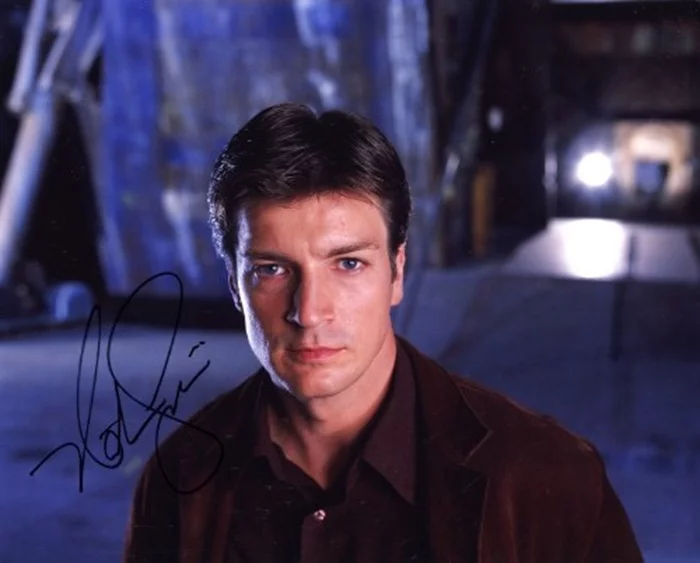 Nathan Fillion autograph