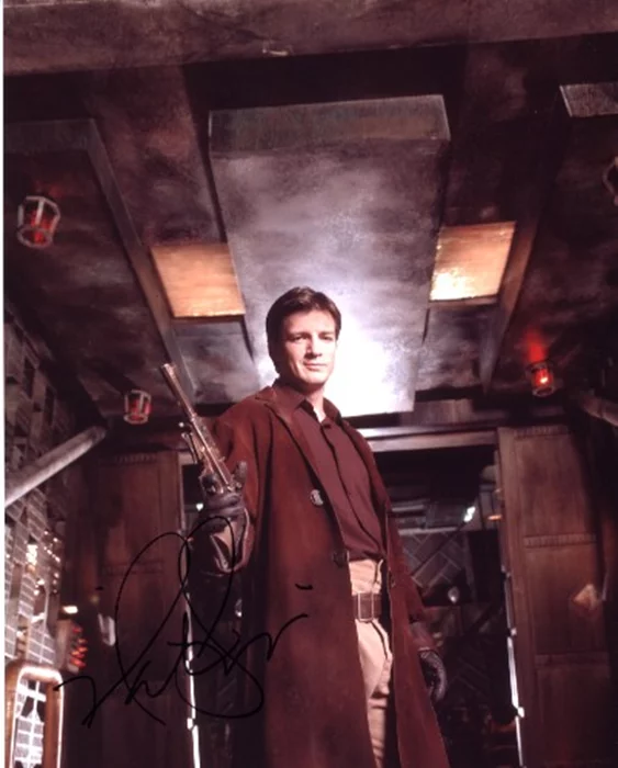 Nathan Fillion autograph