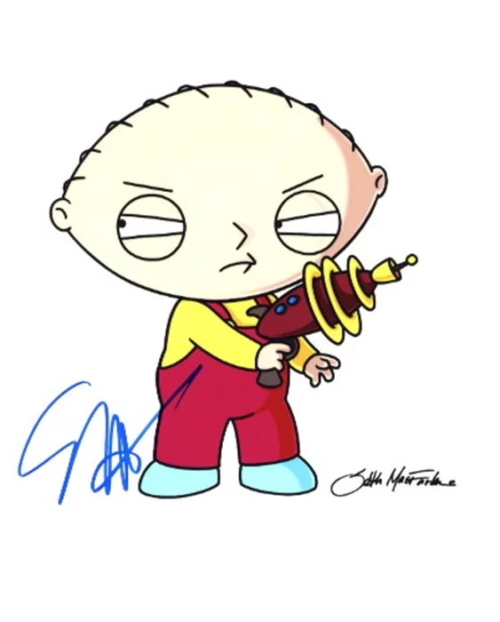 Seth MacFarlane autograph