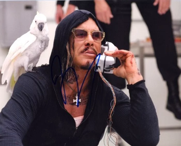 Mickey Rourke autograph