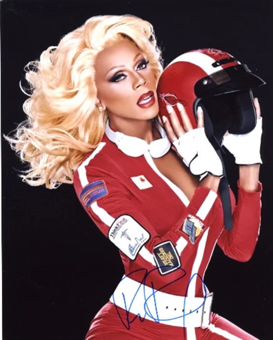 RuPaul autograph