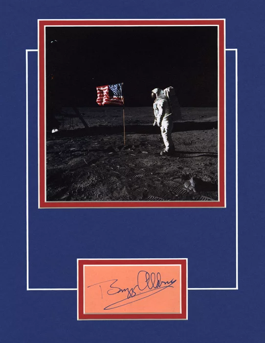 Buzz Aldrin autograph
