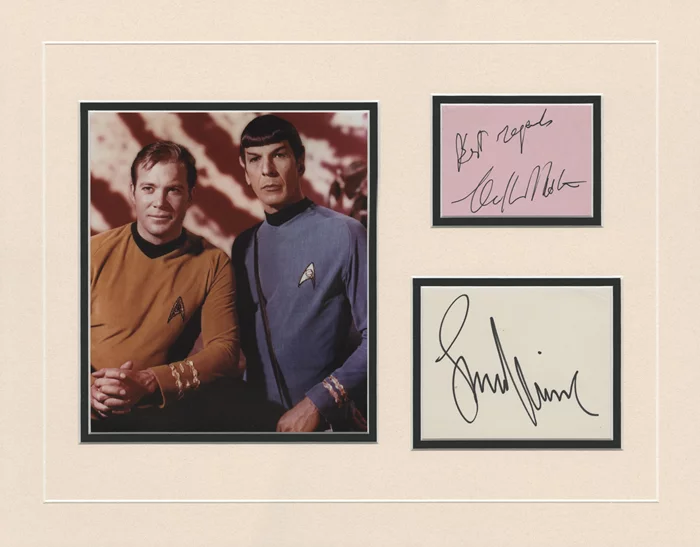 Star Trek autograph