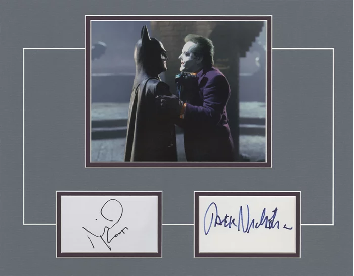 Batman autograph
