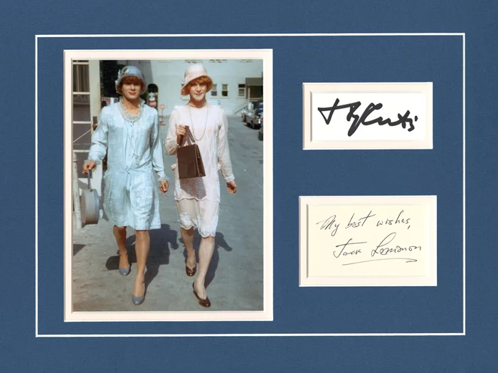 Some Like it Hot autograph
