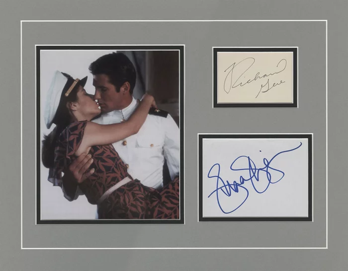 An Officer and a Gentleman autograph
