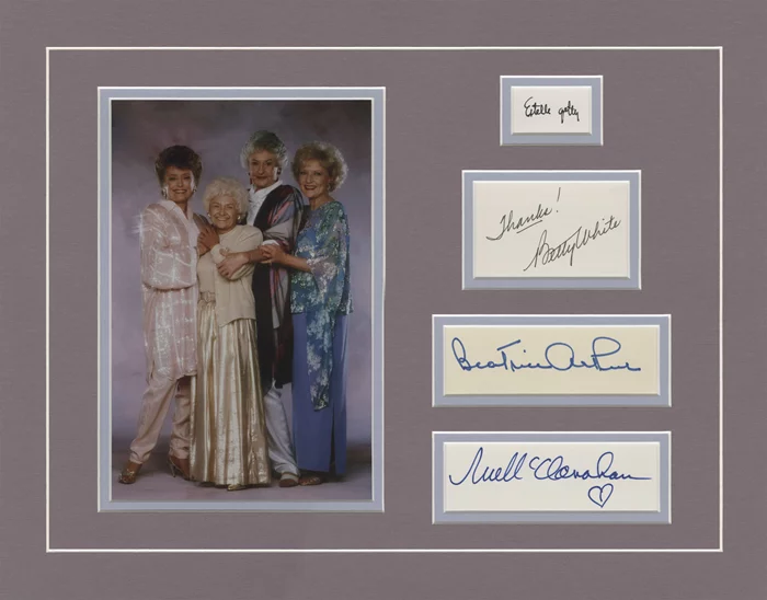 The Golden Girls autograph