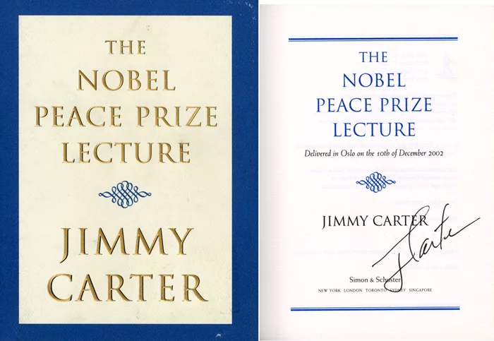 Jimmy Carter autograph