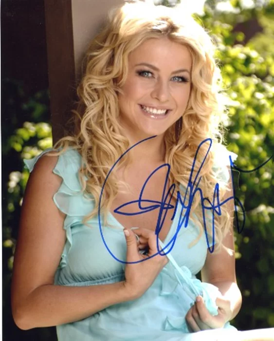 Julianne Hough autograph