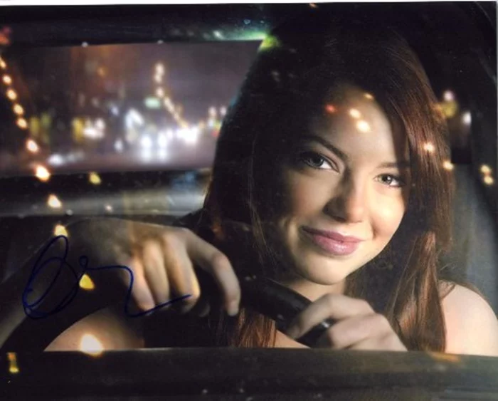Emma Stone autograph