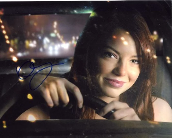 Emma Stone autograph