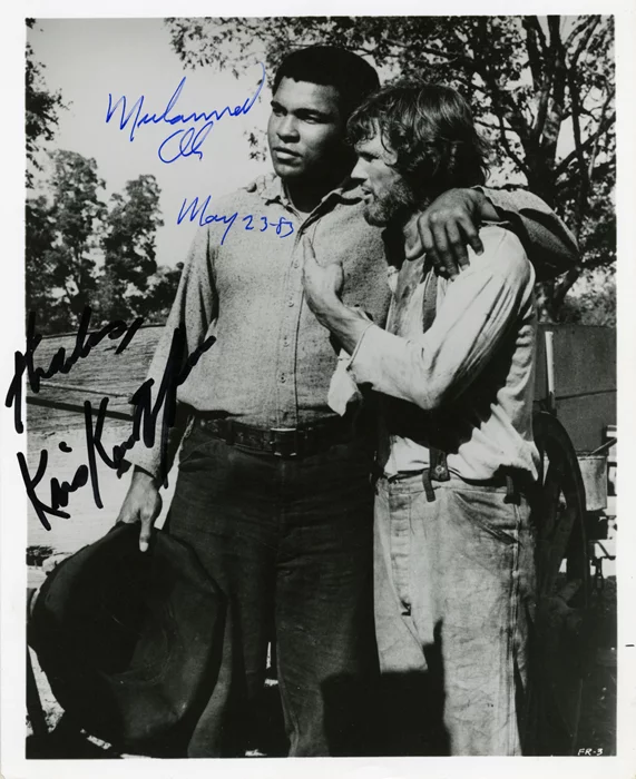 Muhammad Ali autograph