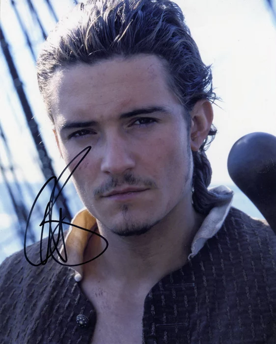 Orlando Bloom autograph
