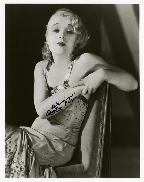 Anita Page autograph