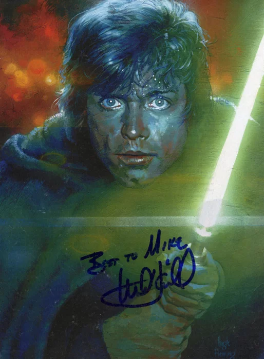 Mark Hamill autograph