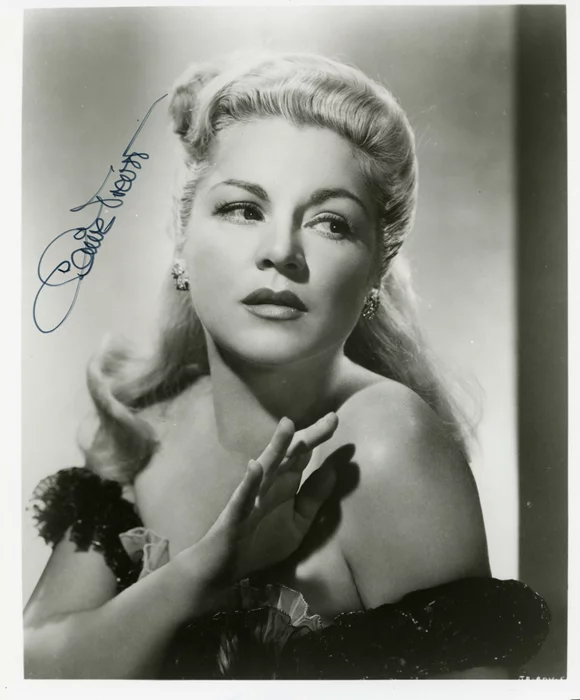Claire Trevor autograph