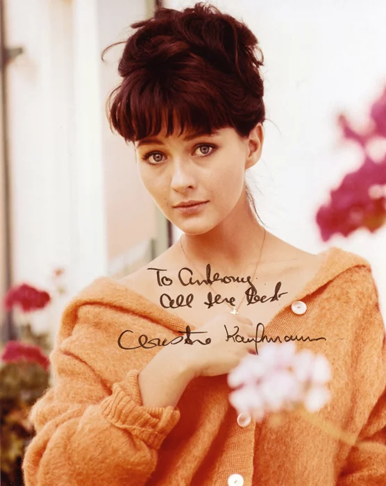 Christine Kaufmann autograph