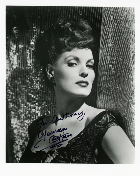 Maureen O'Hara autograph