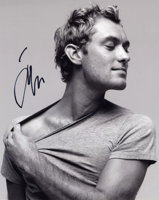 Jude Law autograph