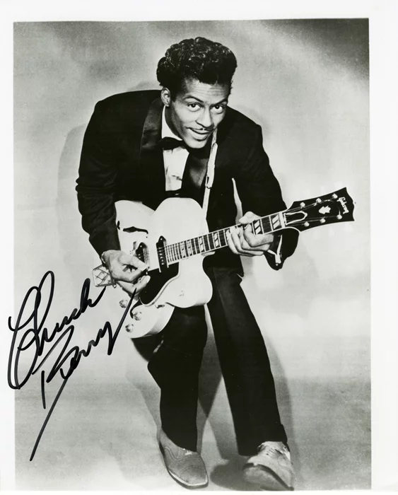 Chuck Berry autograph