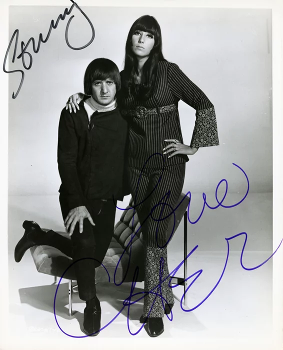 Sonny & Cher autograph