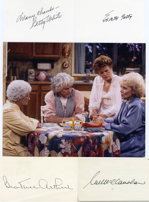 The Golden Girls autograph