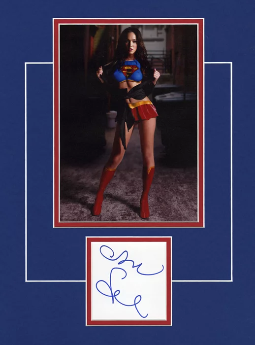 Megan Fox autograph