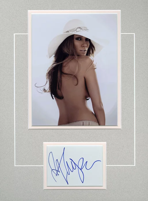 Jennifer Lopez autograph