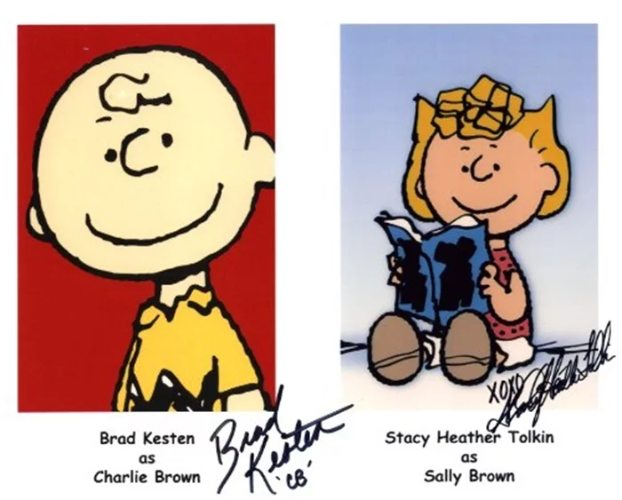 Peanuts autograph