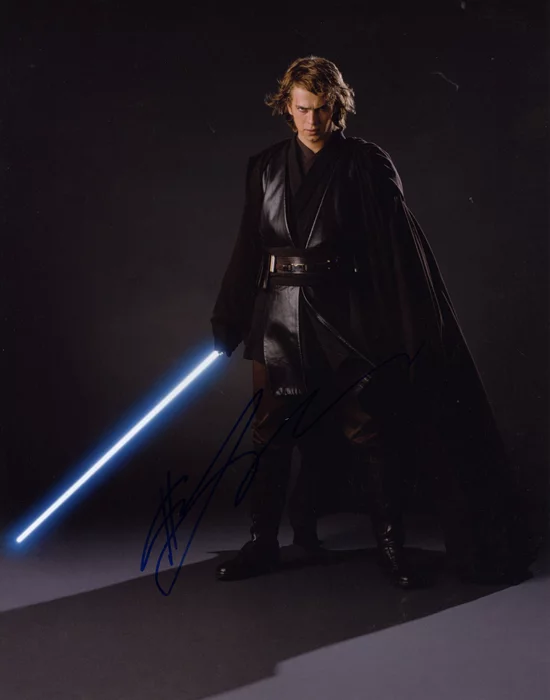 Hayden Christensen autograph