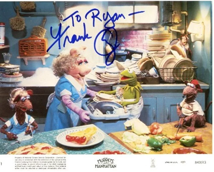 Frank Oz autograph