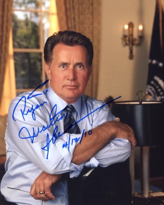 Martin Sheen autograph