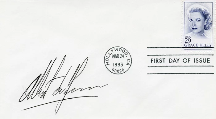 Prince Albert of Monaco autograph