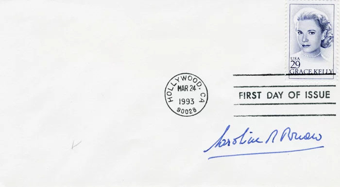 Princess Caroline of Monaco autograph
