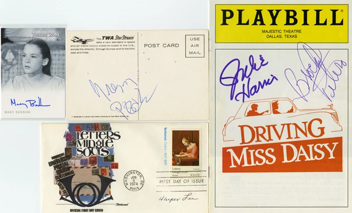 To Kill A Mockingbird autograph