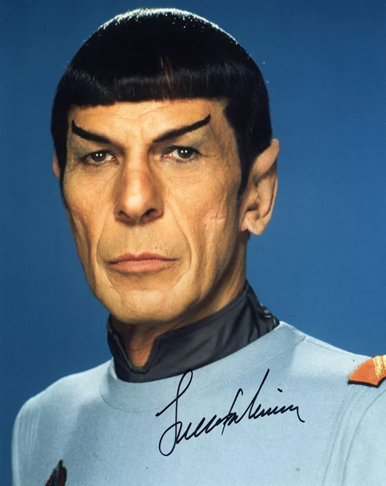 Leonard Nimoy autograph