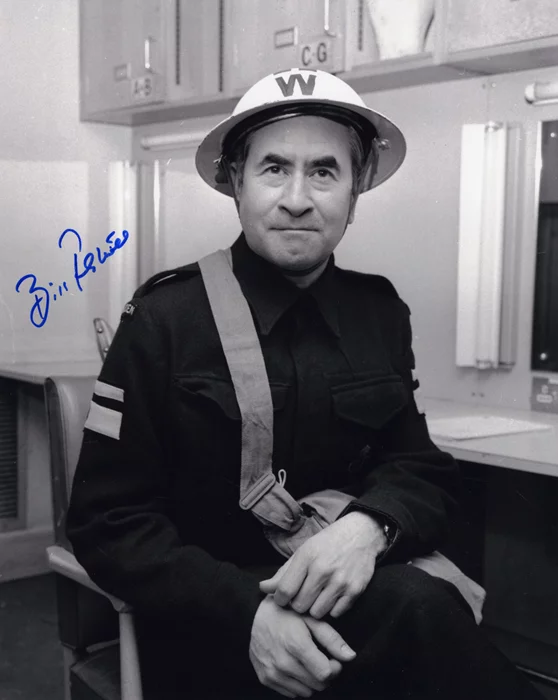 Bill Pertwee autograph