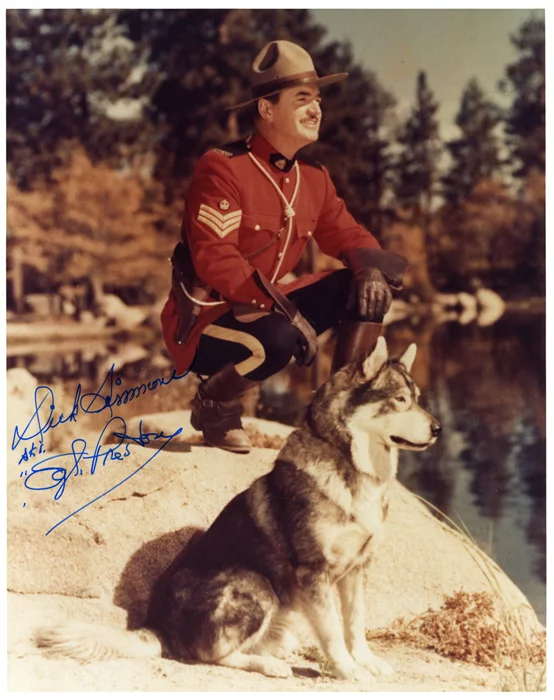 Dick Simmons autograph