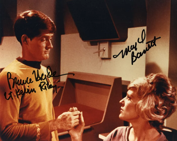 Star Trek autograph