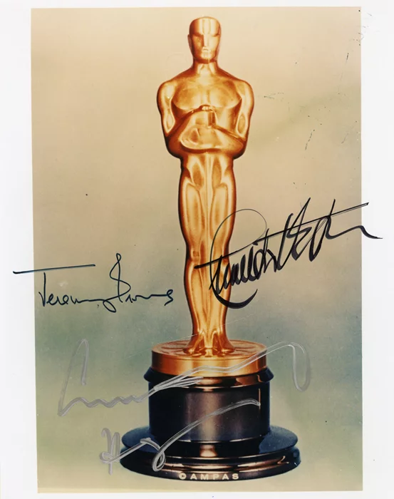 Oscar Statue autograph
