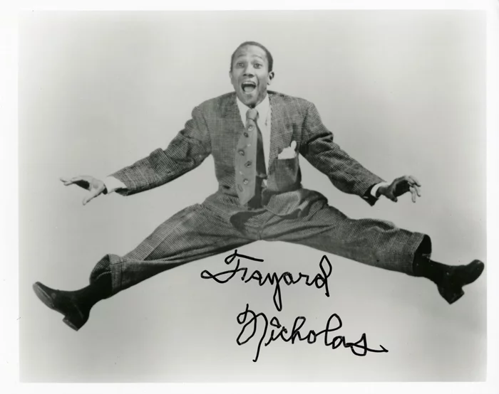 Fayard Nicholas autograph