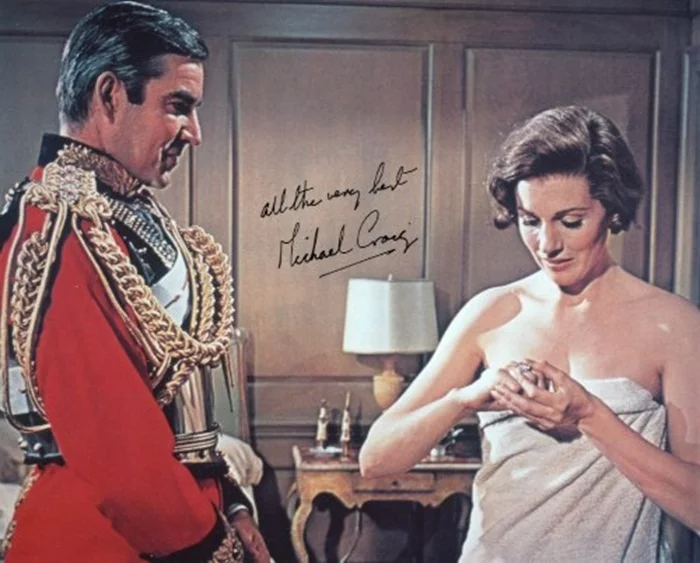 Michael Craig autograph