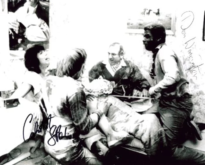 Rising Damp autograph