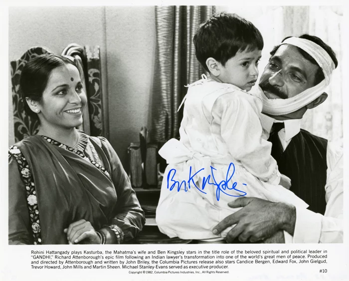 Ben Kingsley autograph