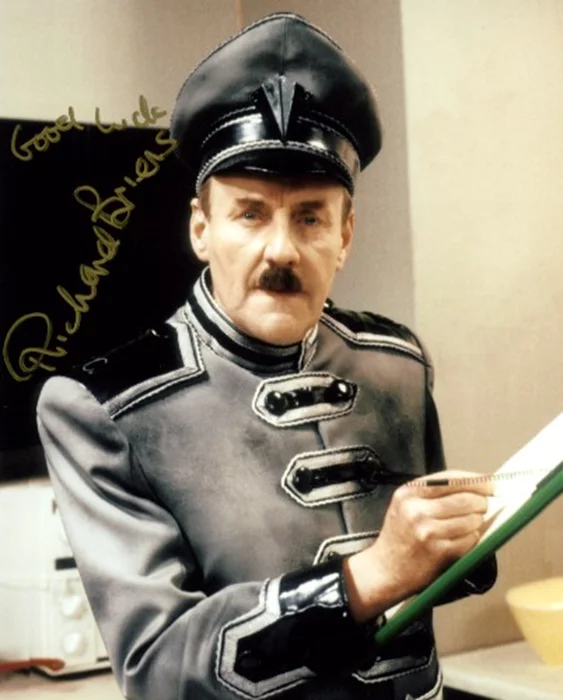 Richard Briers autograph