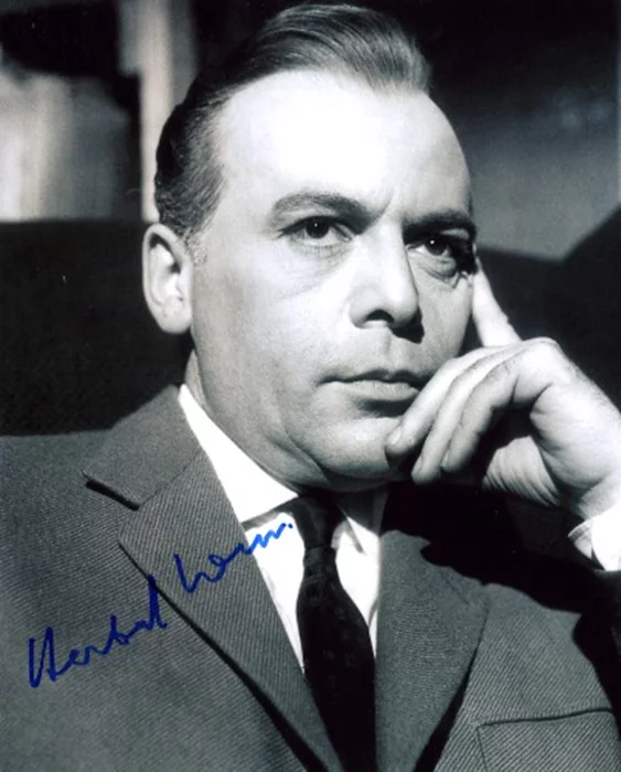 Herbert Lom autograph
