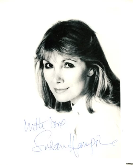 Susan Hampshire autograph