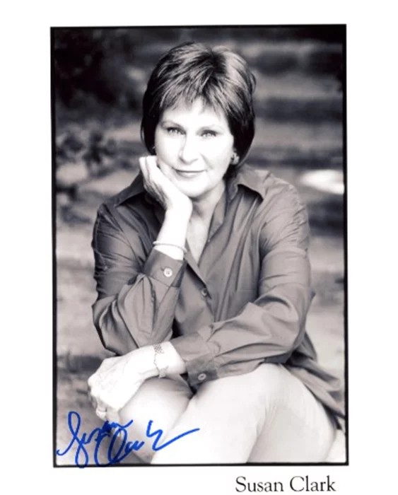 Susan Clark autograph